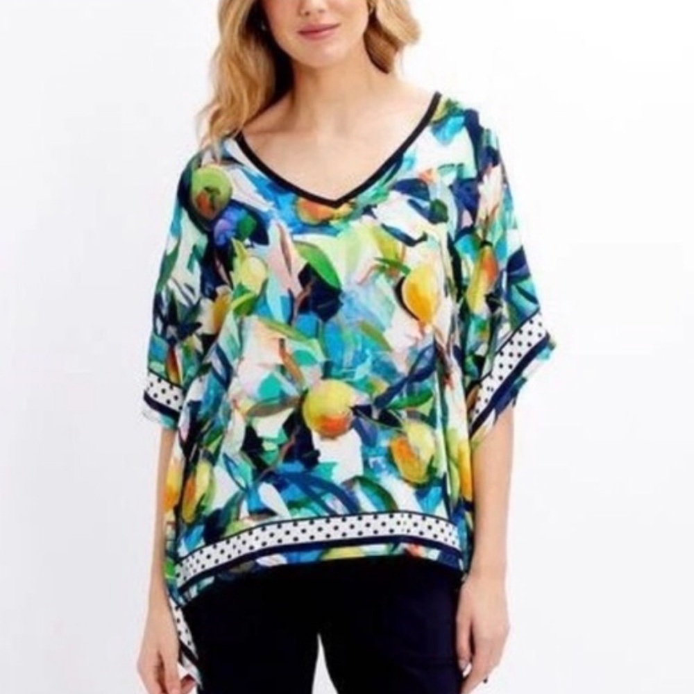 Dolcezza Simply Art Orangerie Handkerchief Top
